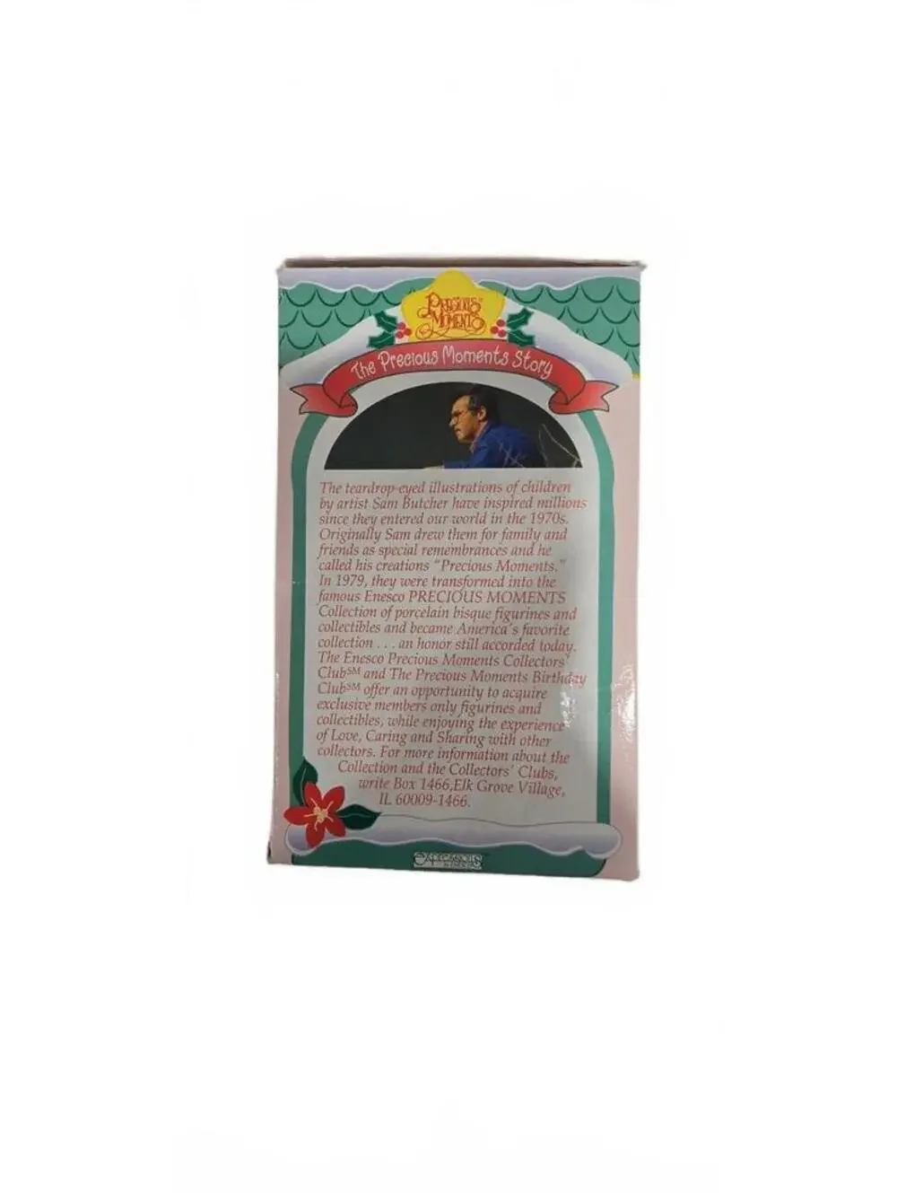 1996 Precious Moments Holiday Ornament Home for the Holidays Collection